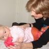 baby met voorkeurshouding
